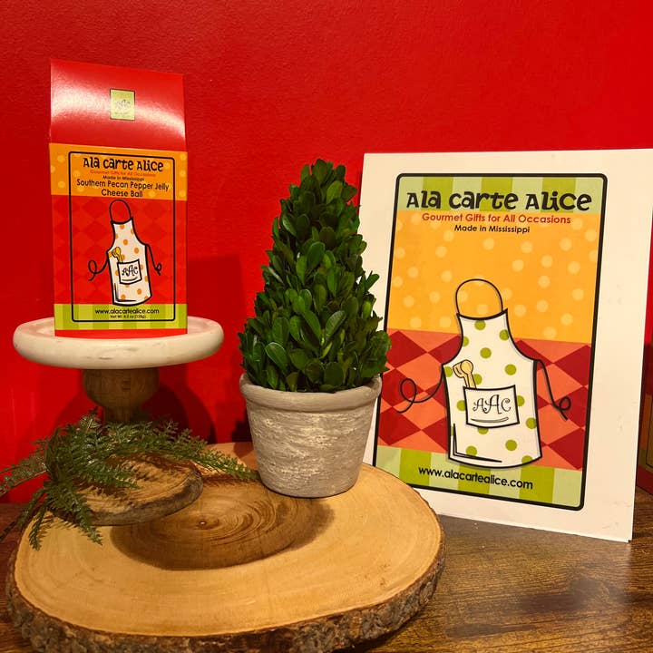 Ala Cart Alice - Wholesale Cheese - Southern Pecan Pepper Jelly Cheese Ball Mix