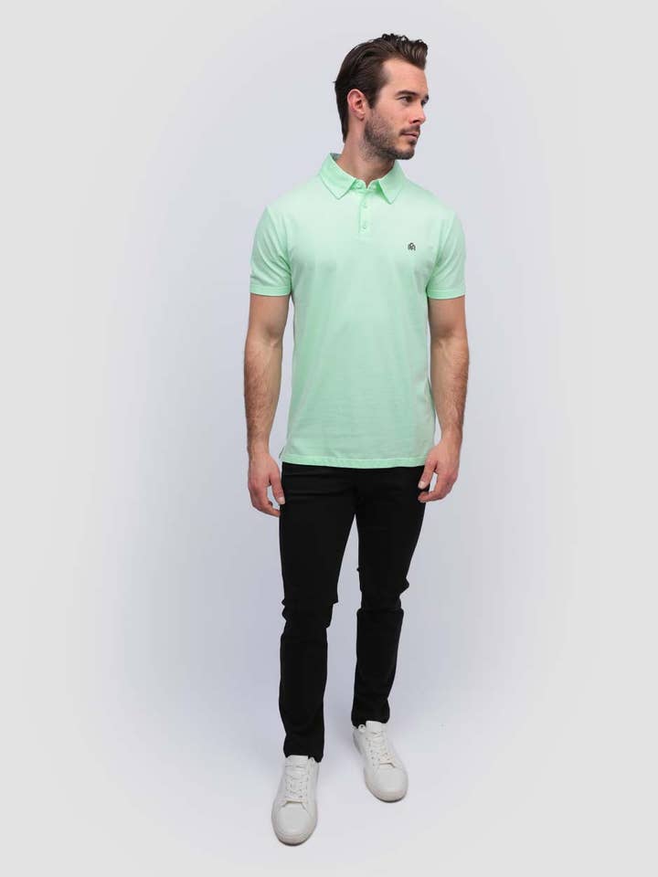 INTO THE AM - Wholesale Polo - Men's - Men's Short Sleeve Polo Shirt (Branded)60
