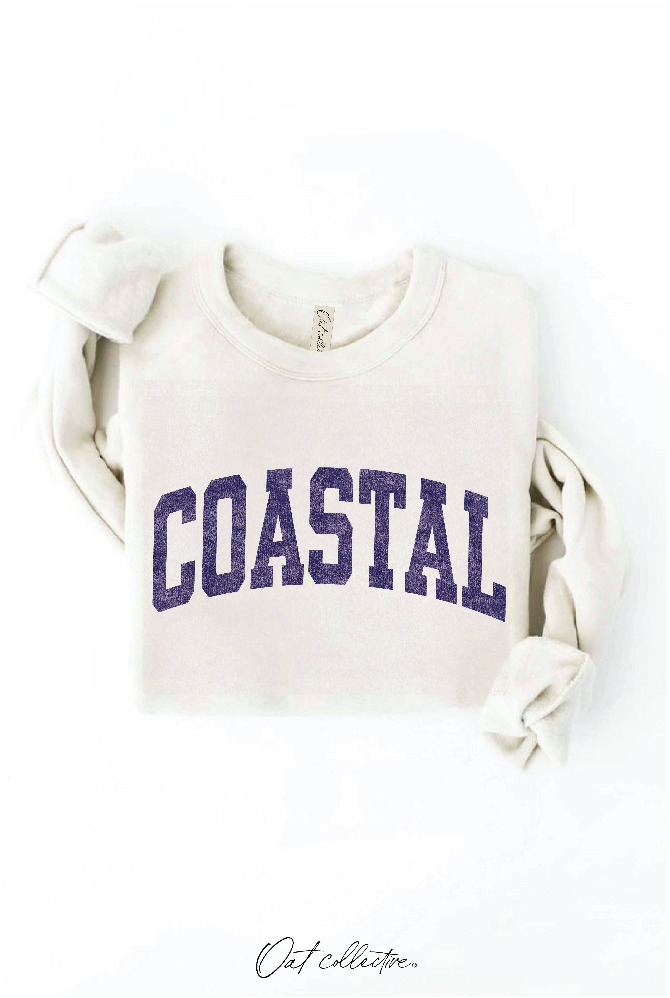 OAT COLLECTIVE - Wholesale Graphic Sweatshirt - Women's - COASTAL Graphic Sweatshirt19
