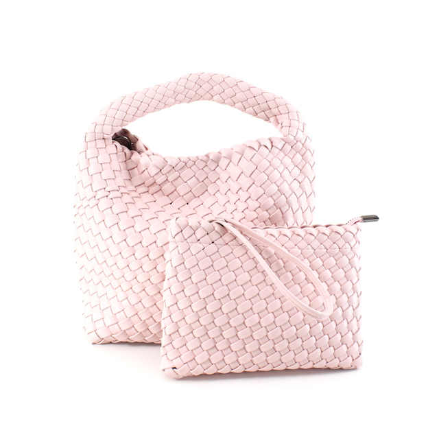 Pretty Persuasions - Vendita all'ingrosso Borsa a tracolla - Donna - Borsa a tracolla hobo in tessuto medio P24015 con custodia per cosmetici11