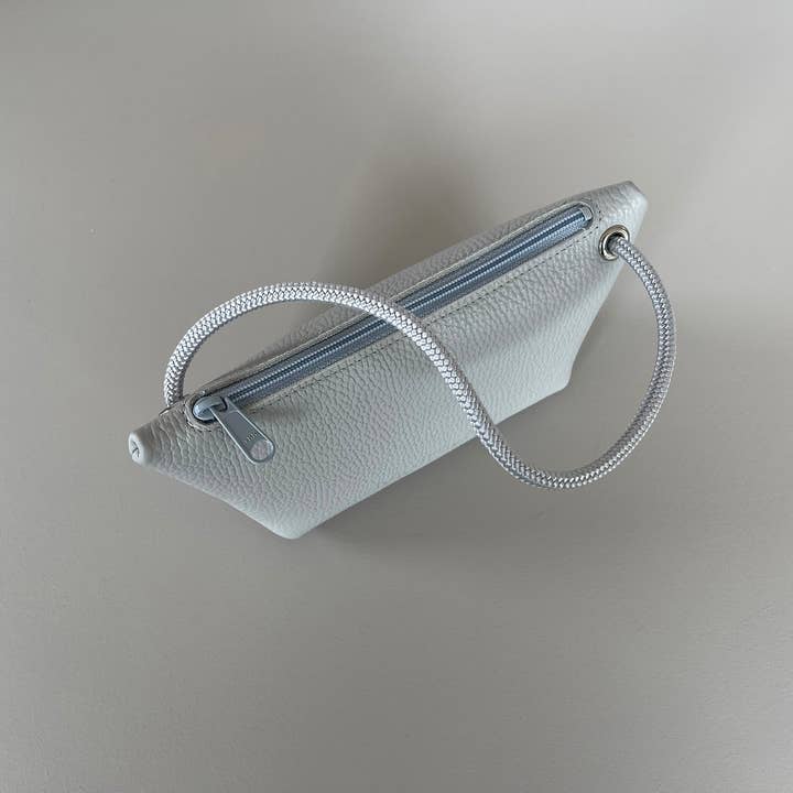 Marieke Jacobs - Wholesale Pouch - Women's - CORD pouch - leather - grayscale tones