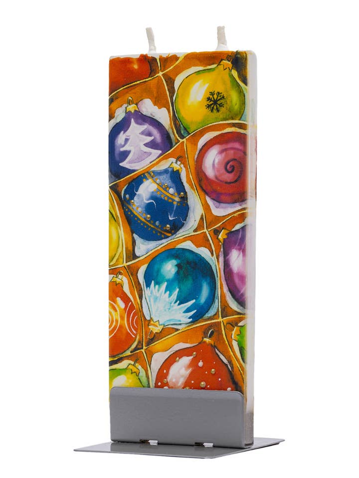 Flat Hand-crafted Candle - Vintage Christmas Ornaments for wholesale by Flatyz EU