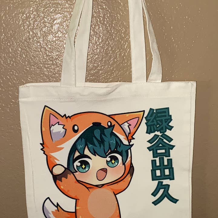 Kawaii Fox Tote Bag for wholesale by Zoe & Finn’s Creations