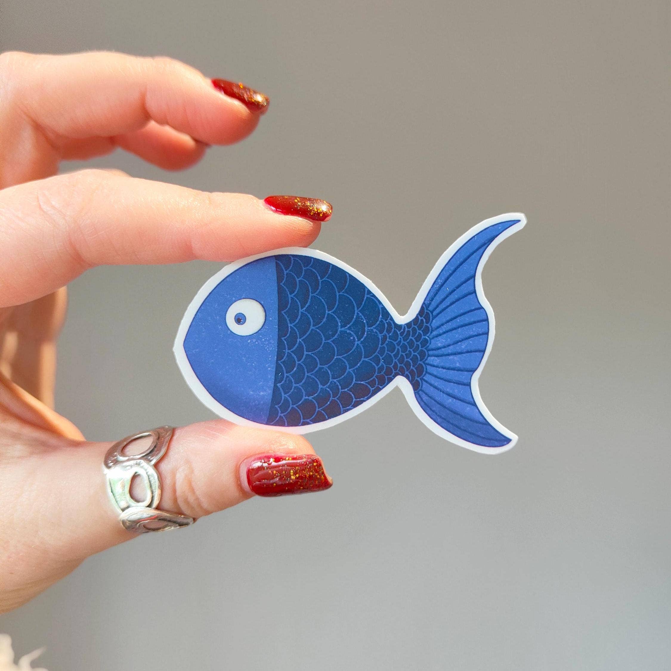 Lou Blakey – wholesale Sticker – Vinyl Fish Sticker Set4