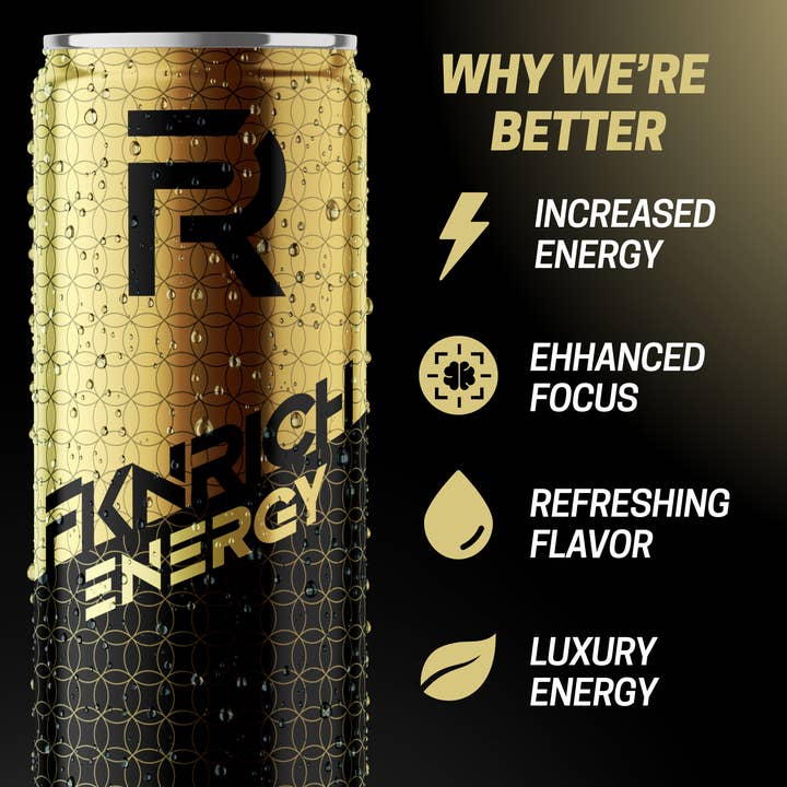 FKN Rich - Wholesale Sports/Energy Drink - FKNRICH Original Energy – Clean, High-Performance Boost1