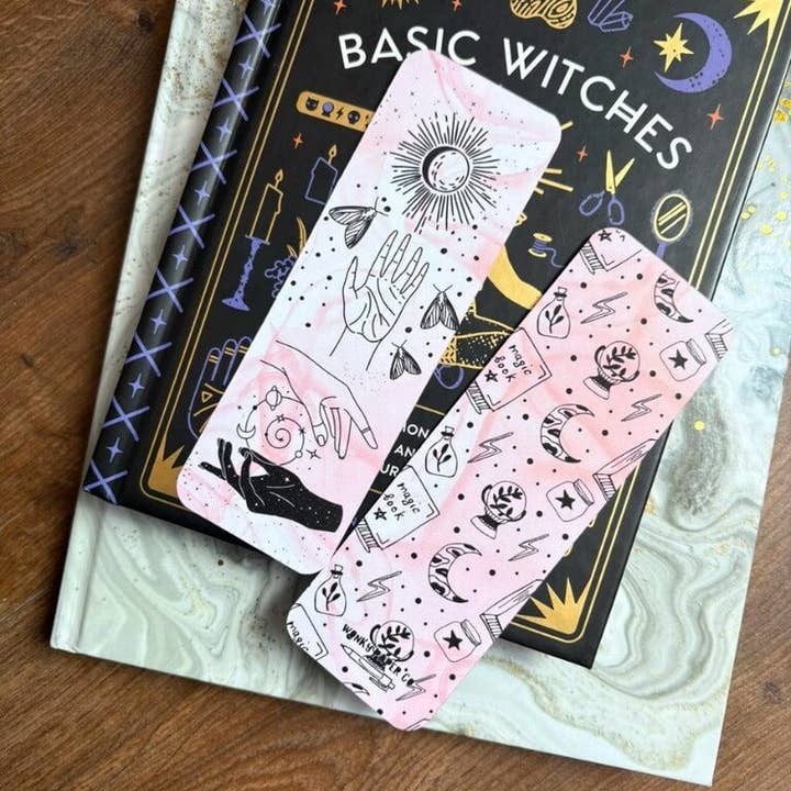 Handmade Witchy Bookmark for wholesale by Wonky Paper Co