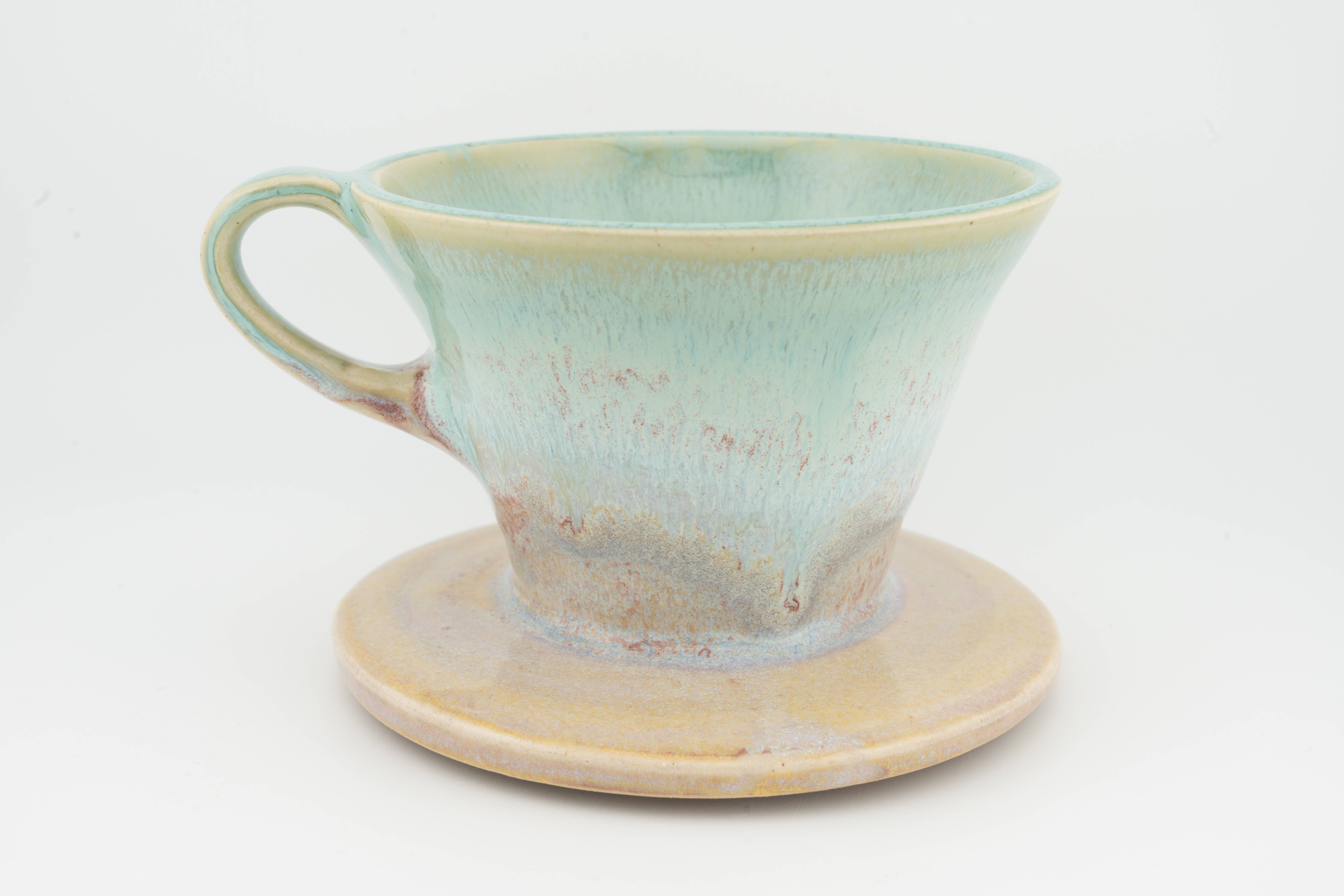 Swan City Ceramics - Wholesale Pour Over & Dripper - V60 Coffee Pour Over/ Dripper, Handmade Ceramic10