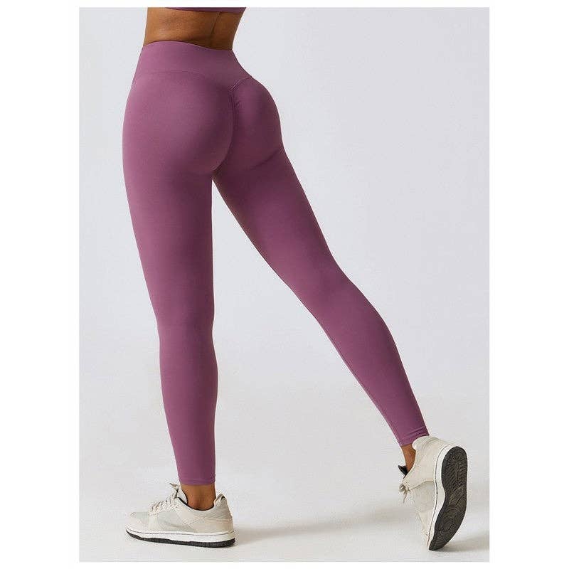 FurDecoration - Vendita all'ingrosso Completo sportivo - Donna - Completo sportivo a tre pezzi: reggiseno sportivo, giacca corta e leggings tinta unita8