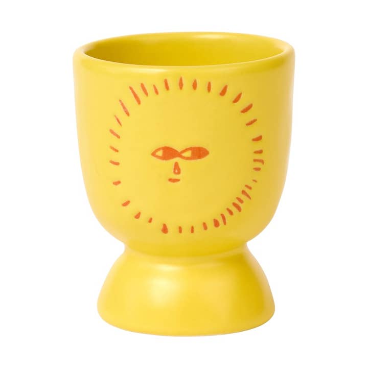 Sunshine Egg Cup for wholesale by Donna Wilson