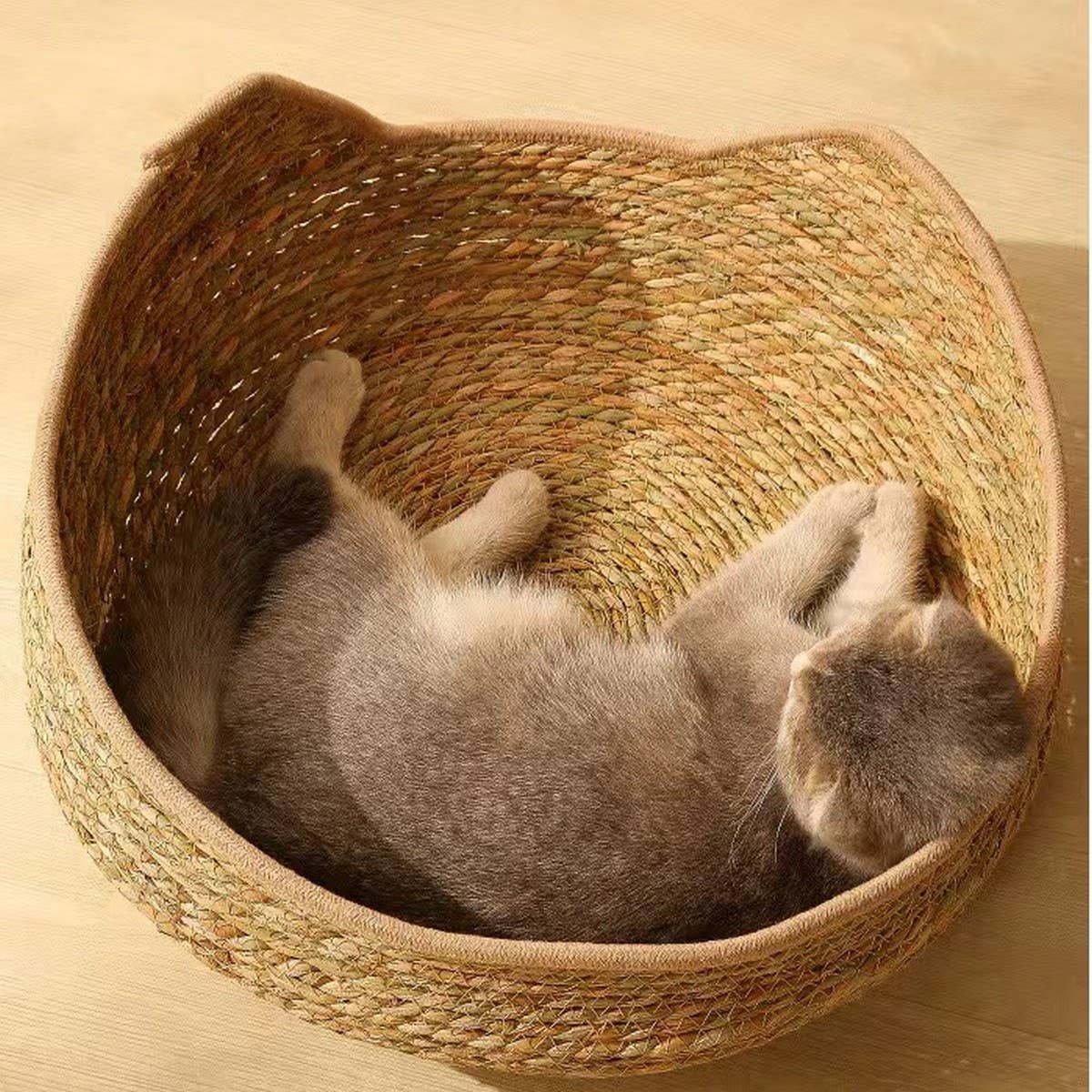 PAWPAWwholesale - Wholesale Pet Bed - Cat/Dog - Woven pet bed soft mat, two uses in one bed_CWMM656711