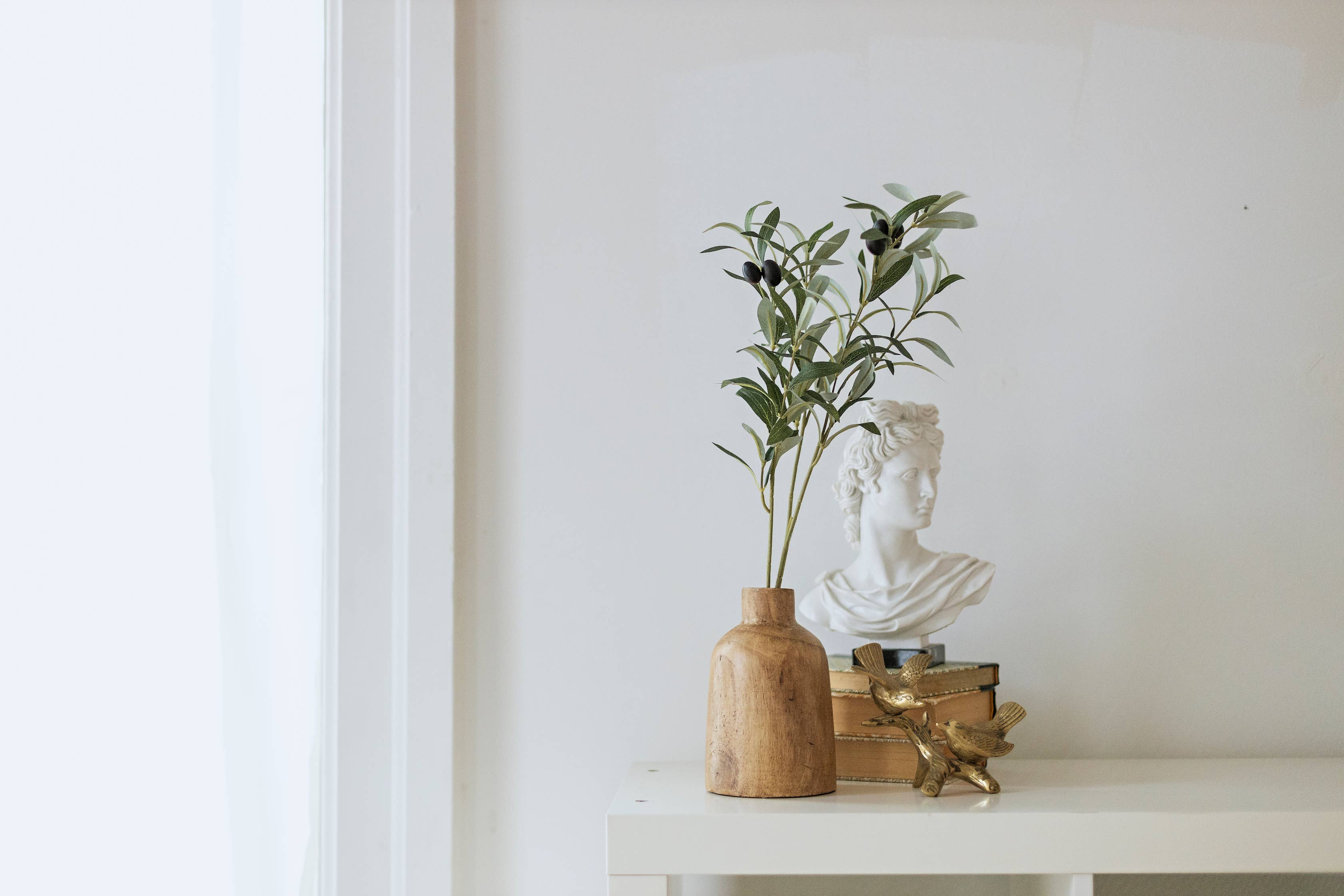 Oh You're Lovely - Wholesale Artificial Plant - BULK OPTION | Olive Branch Artificial Greenery | 23” Stem4