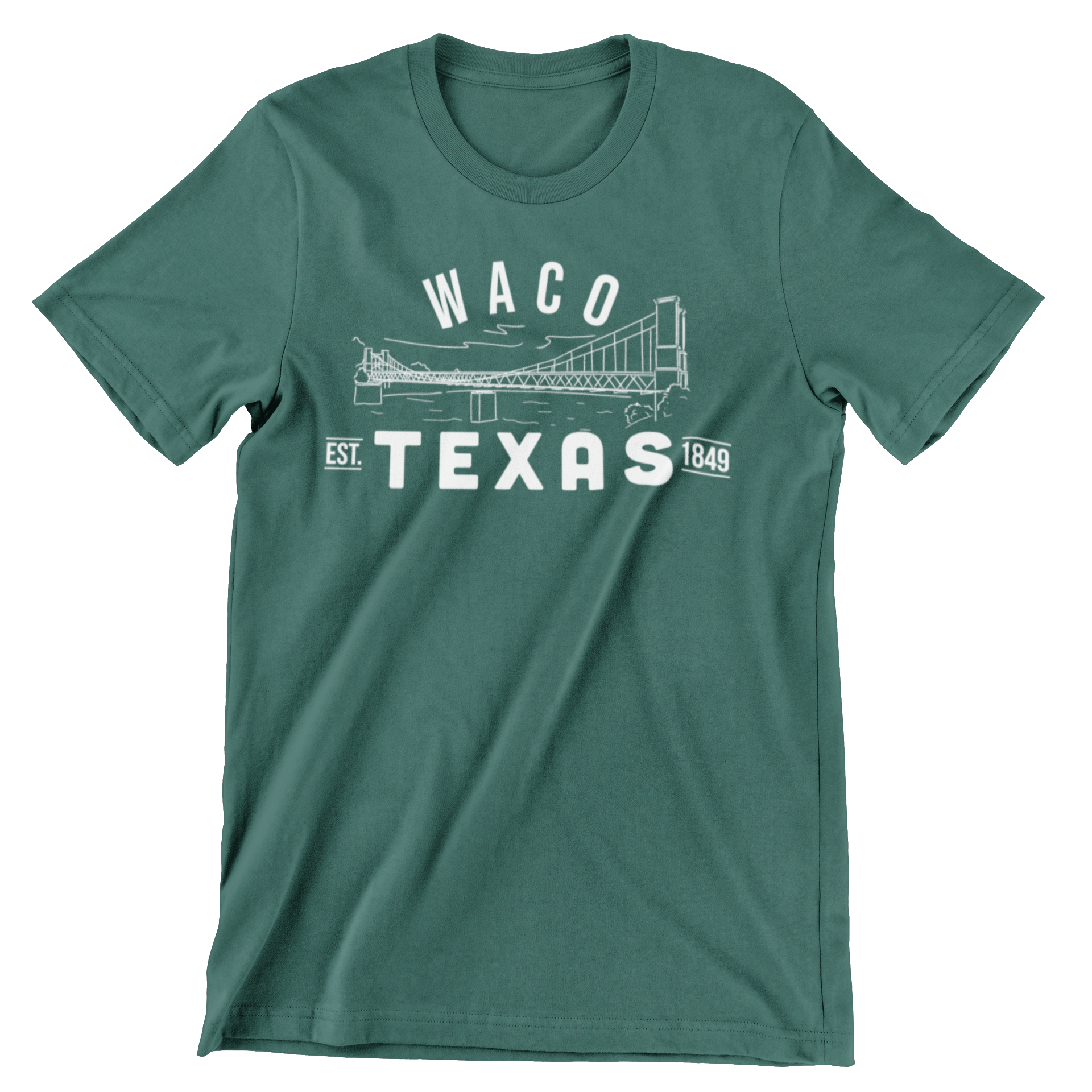 Made in Texas Co. - Wholesale Screen Printed T-Shirt - Unisex - Waco Texas T-shirt0