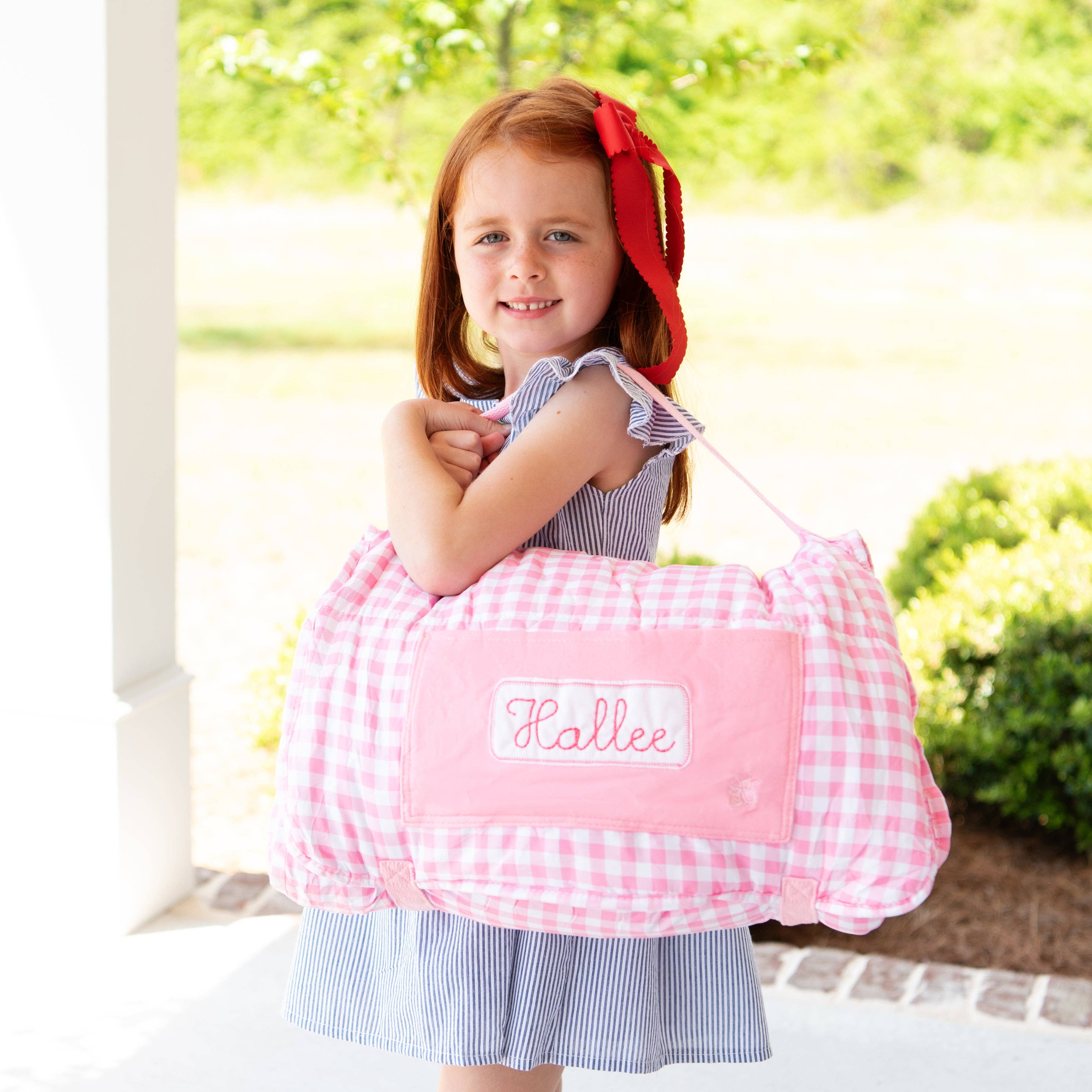 Sugar Bee Clothing - Wholesale Nap Mat - Kids & Baby - Nap Mat - Pink Gingham