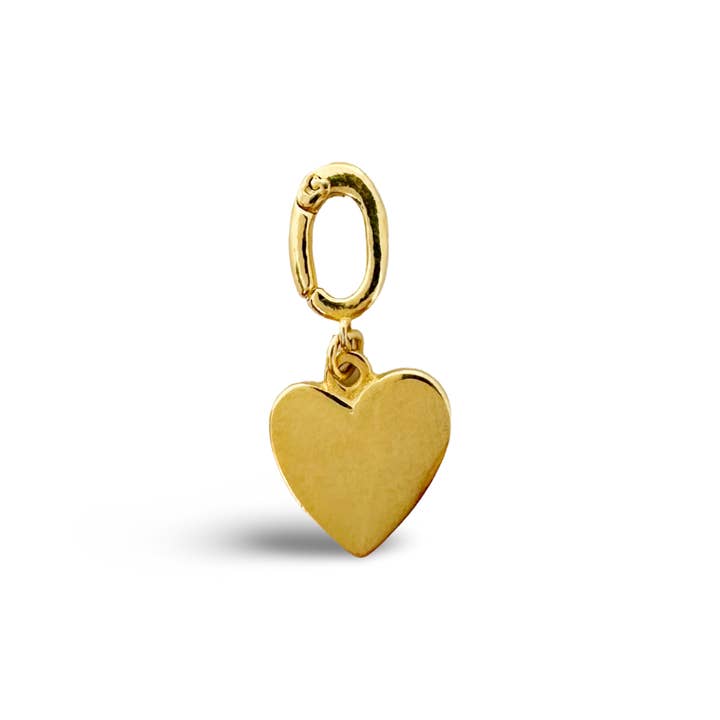 Heart Gold Charm for wholesale by ETHICGOODS