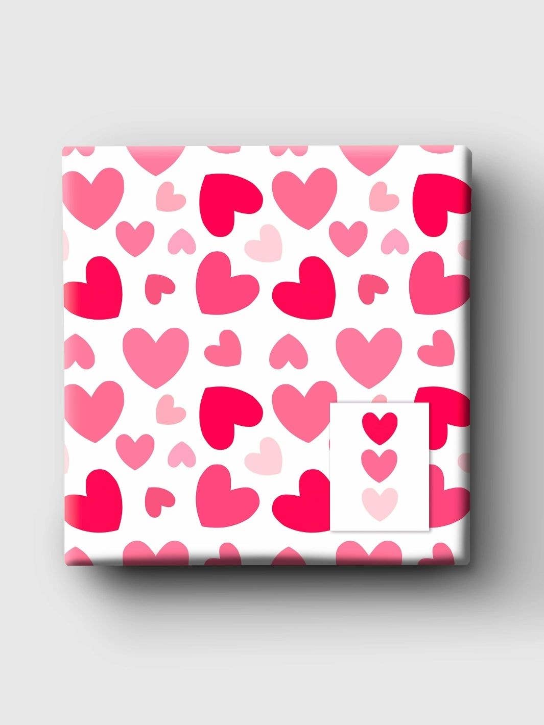 Curlicue – wholesale Flat wrap – Hearts wrapping paper - sustainable and eco-friendly4
