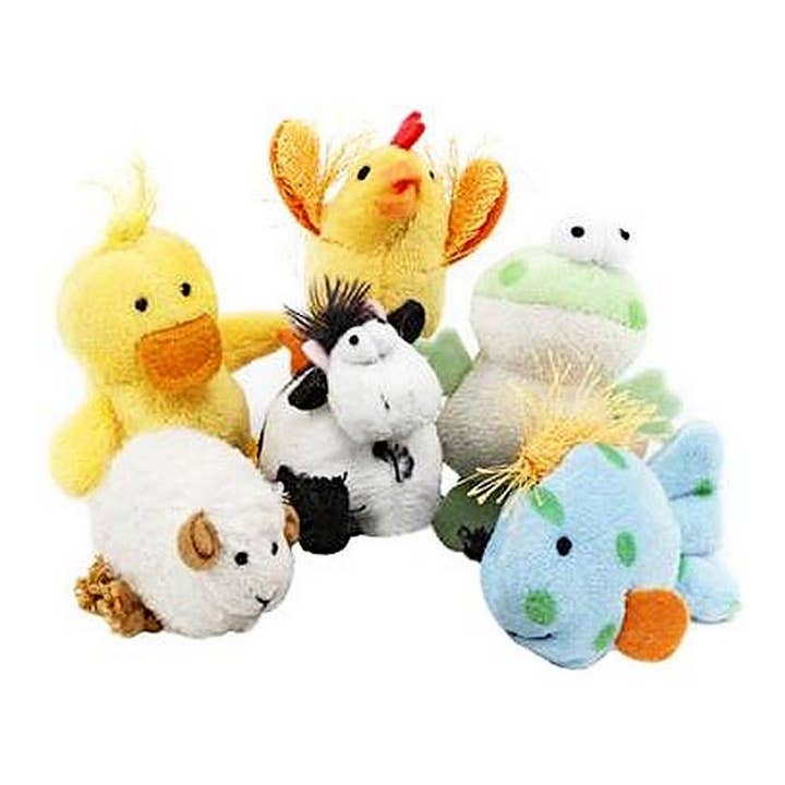 Multipet Look Who's Talking Cat Toy Chicken for wholesale by King Wholesale Pet Goods