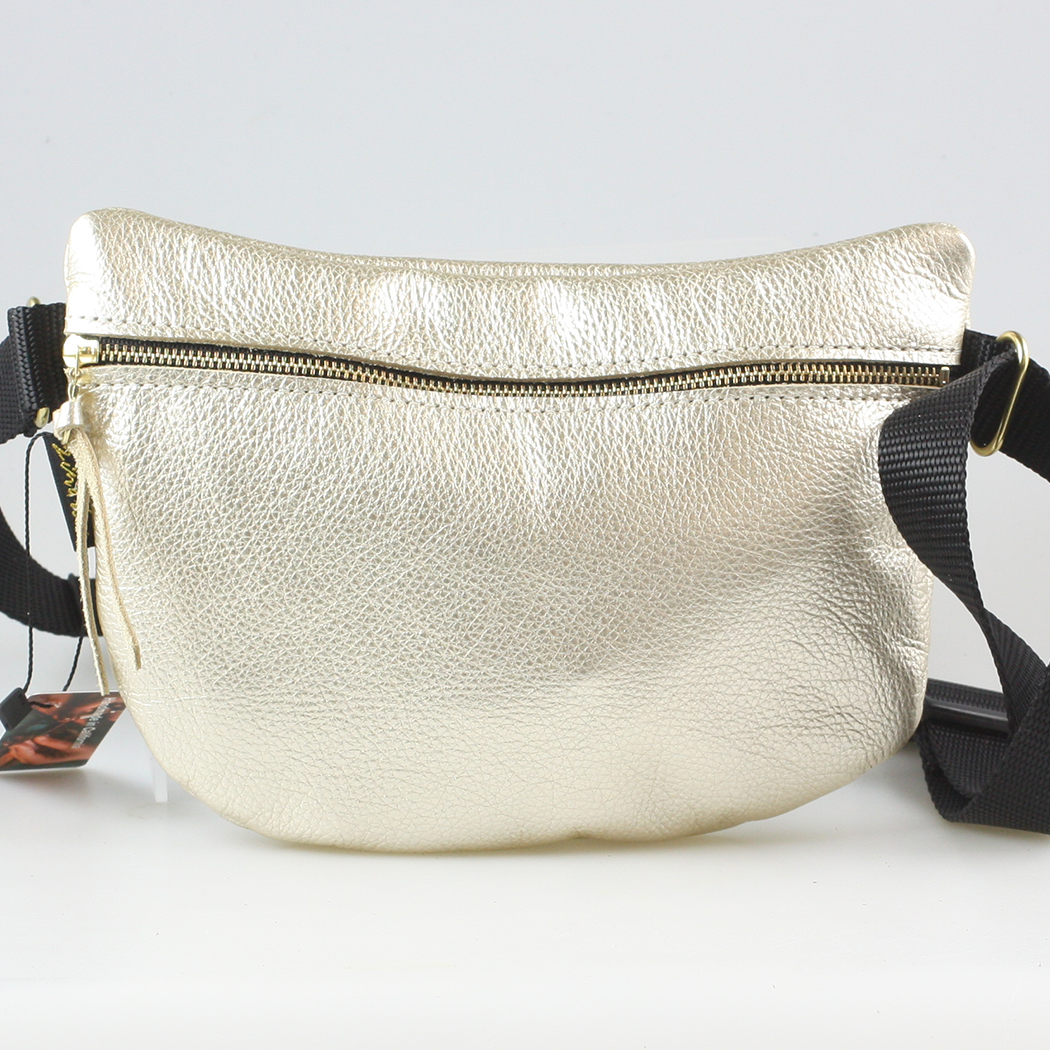 Zina Kao Exclusives - Wholesale Belt Bag - Women's - The Metallic Ruston Hipbag/Crossbody/Sling11