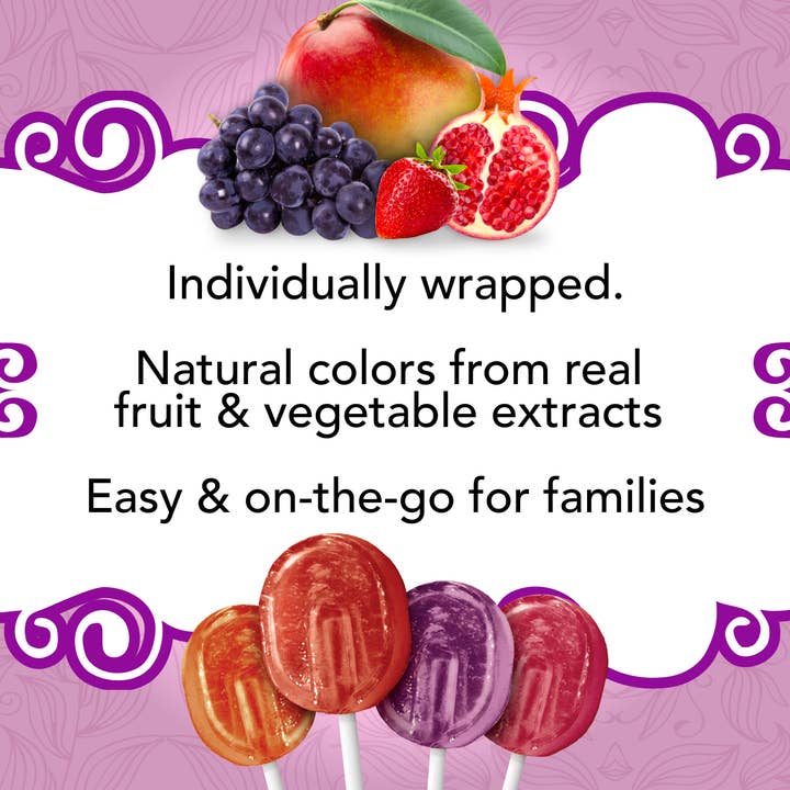 Lovely Candy Company - Wholesale Lollipop - Bulk Organic Lollipops -10lb, Gluten Free Candy, No Dyes