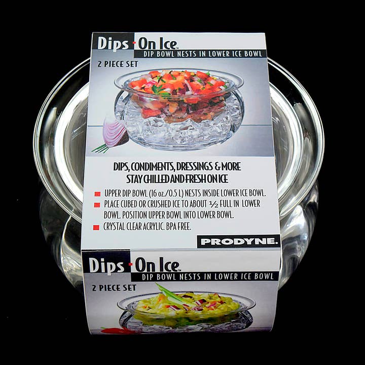 Prodyne - Wholesale Condiment/Dip Bowl - Dips On Ice™ Retail Sleeve