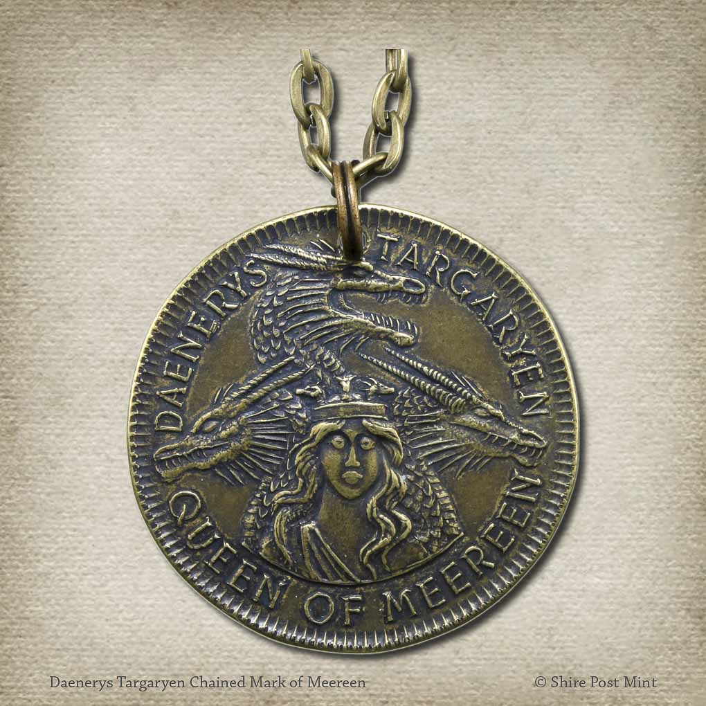 Shire Post Mint - Wholesale Pendant/Charm Necklace - Daenerys Targaryen Mark of Meereen Necklace2