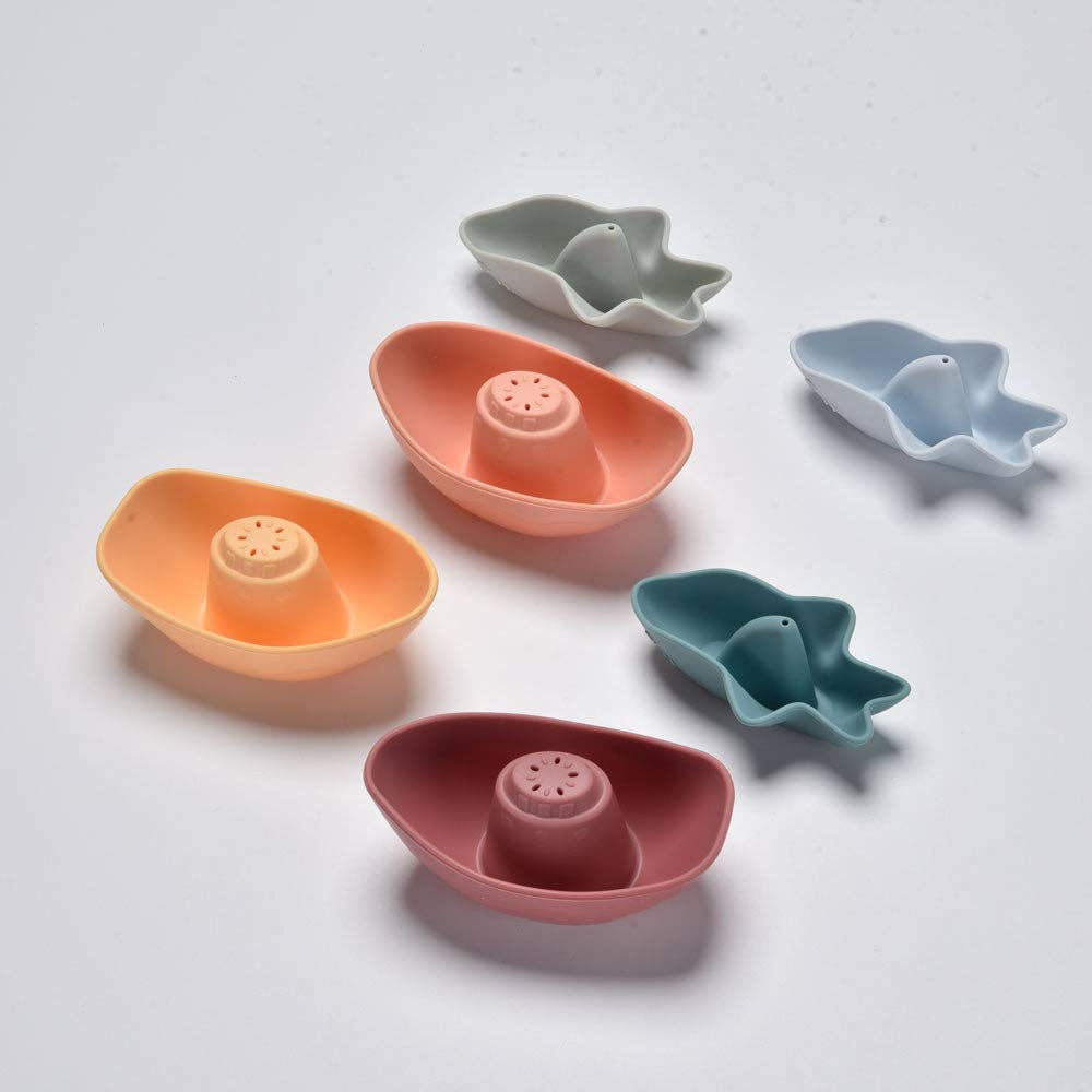 Inside Out Toys - Wholesale Bath Toy - Baby - Shark Boats - Blue3