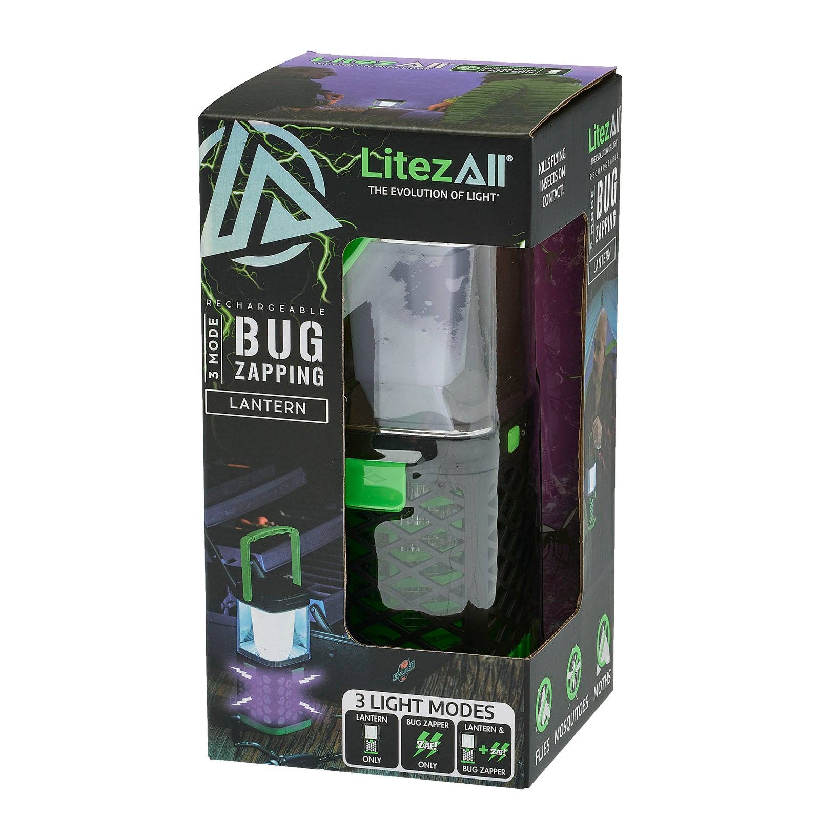 LitezAll - Wholesale Lantern - LitezAll Rechargeable Bug Zapping Lantern38