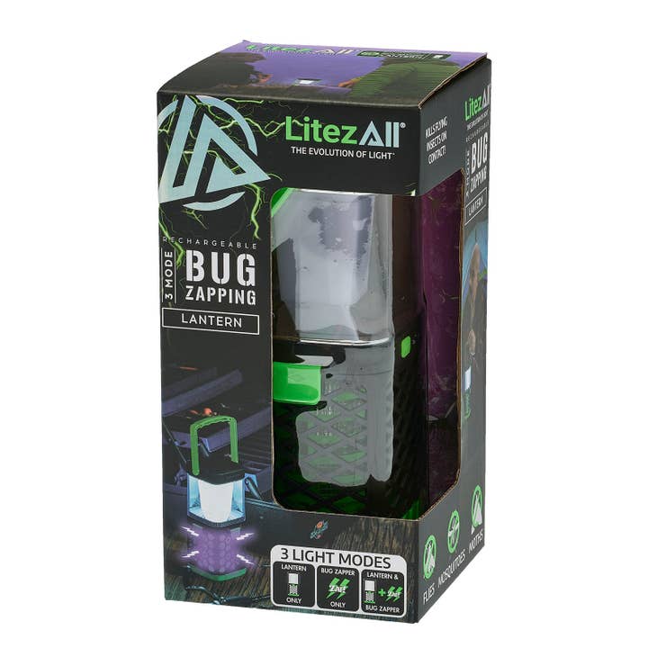 LitezAll - Wholesale Lantern - LitezAll Rechargeable Bug Zapping Lantern38