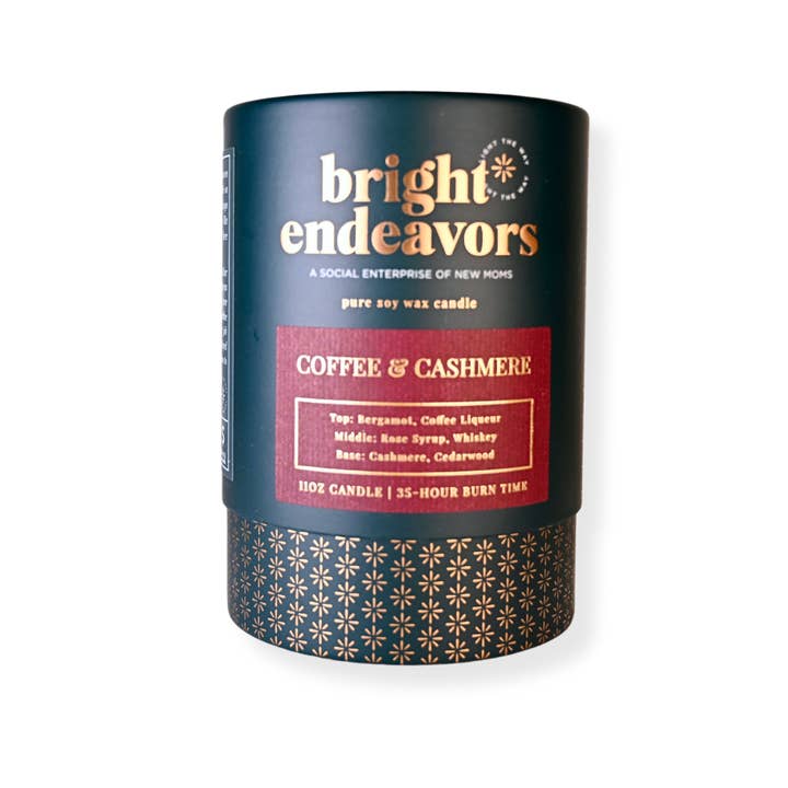 Bright Endeavors - Wholesale Jar/Filled Candle - Coffee & Cashmere1