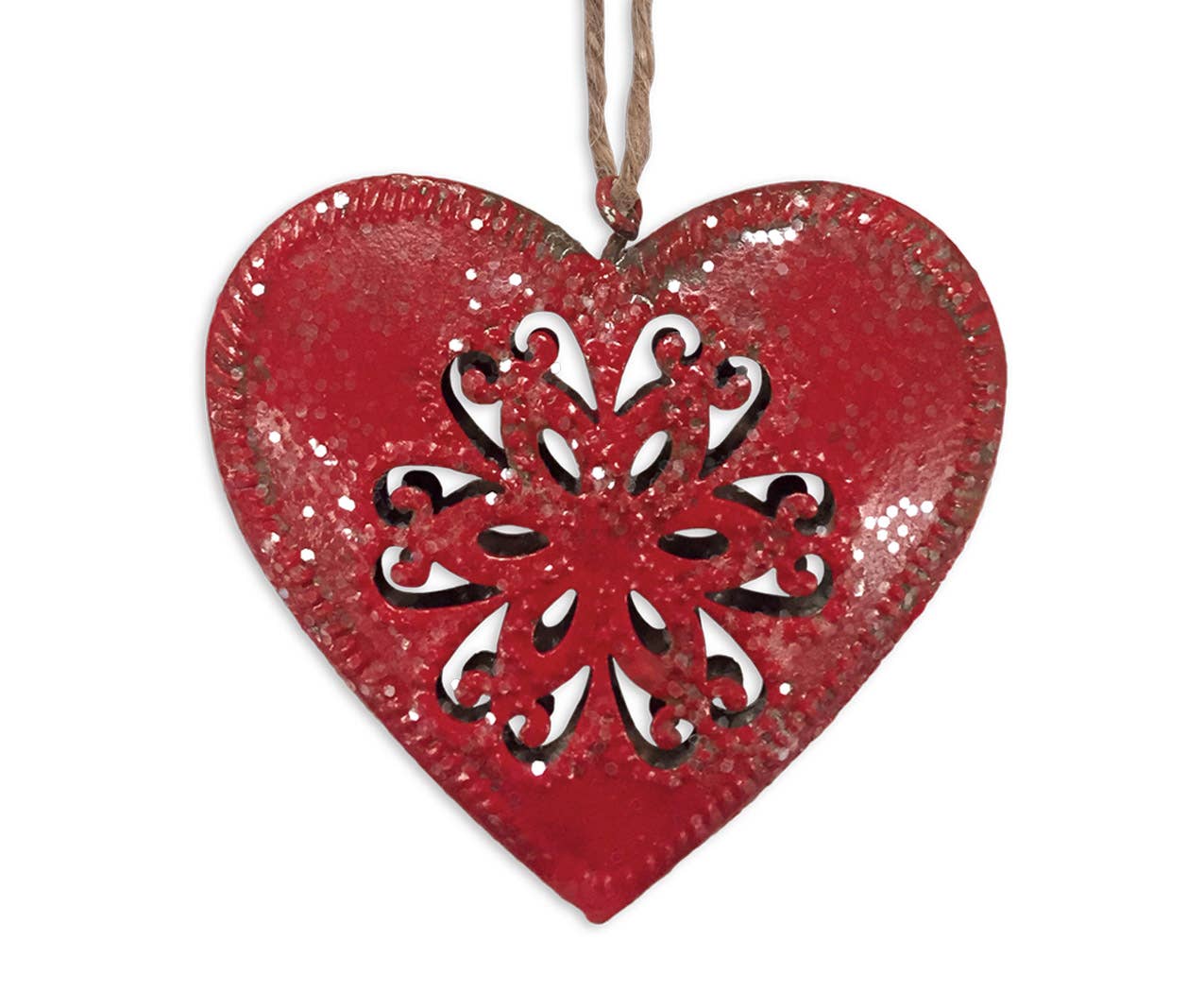 Sunset Vista Designs - Wholesale Ornament - Red Heart Ornament1
