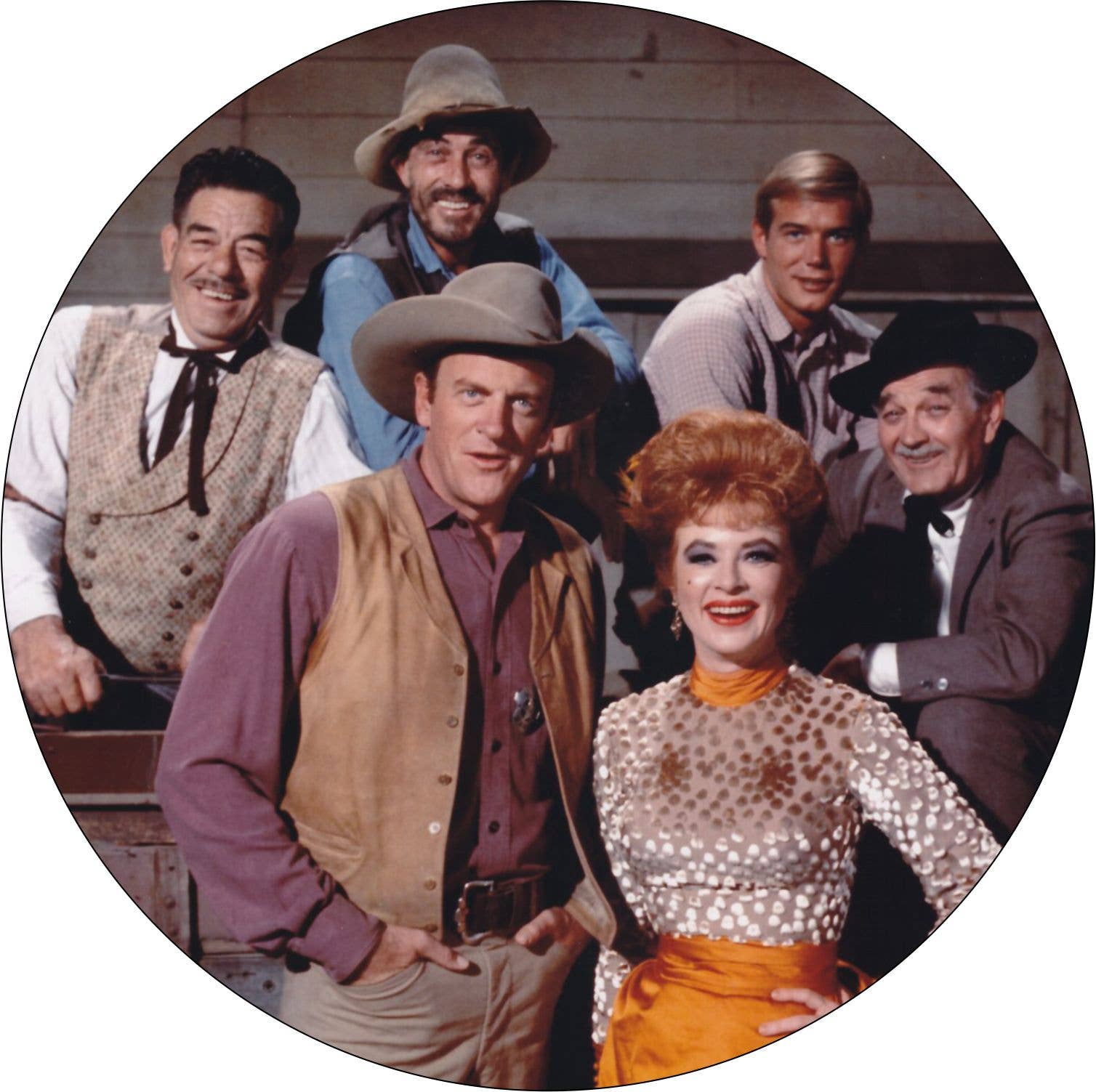 BMS BIZ - Wholesale Ornament - Gunsmoke CAST Christmas Ornament TOP SELLER0