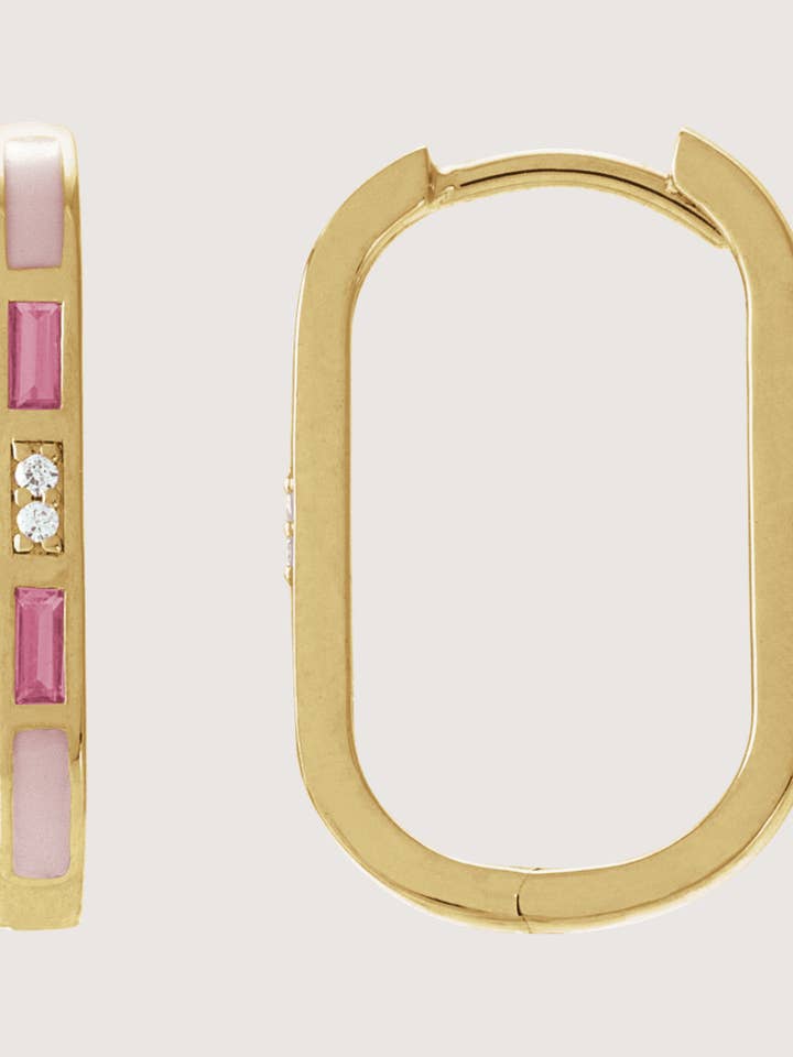 PETALS OF LIGHT HOOPS for wholesale by Whxte Atelier