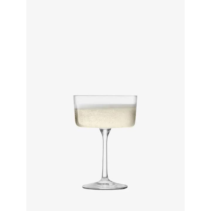 LSA International – wholesale Cocktail/liquor glass – Gio Champagne/Cocktail Glass 230ml Clear x 4