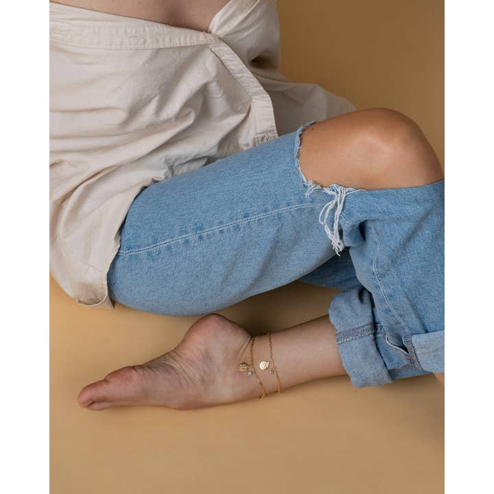 ERIJEWELRY – wholesale Anklet – Scorpio Zodiac Anklet
