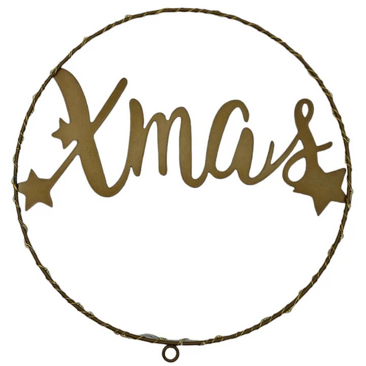 Meinposten – wholesale Juldekoration – Ljuskrona julbelysning LED varmvit juldekoration ring krans Ø 30 cm B-VARA