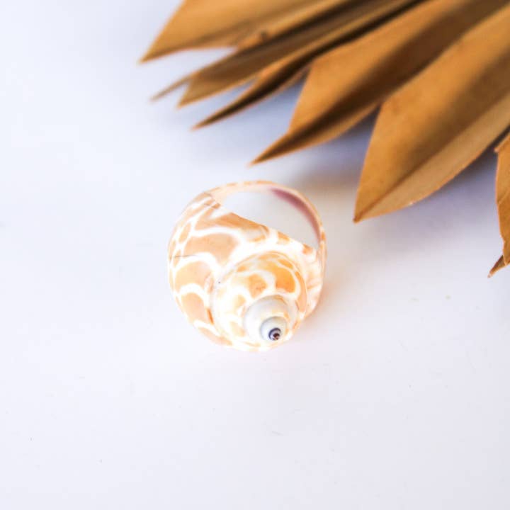 Bali Queen - Wholesale Cocktail/Statement Ring - Bali Shell Rings9