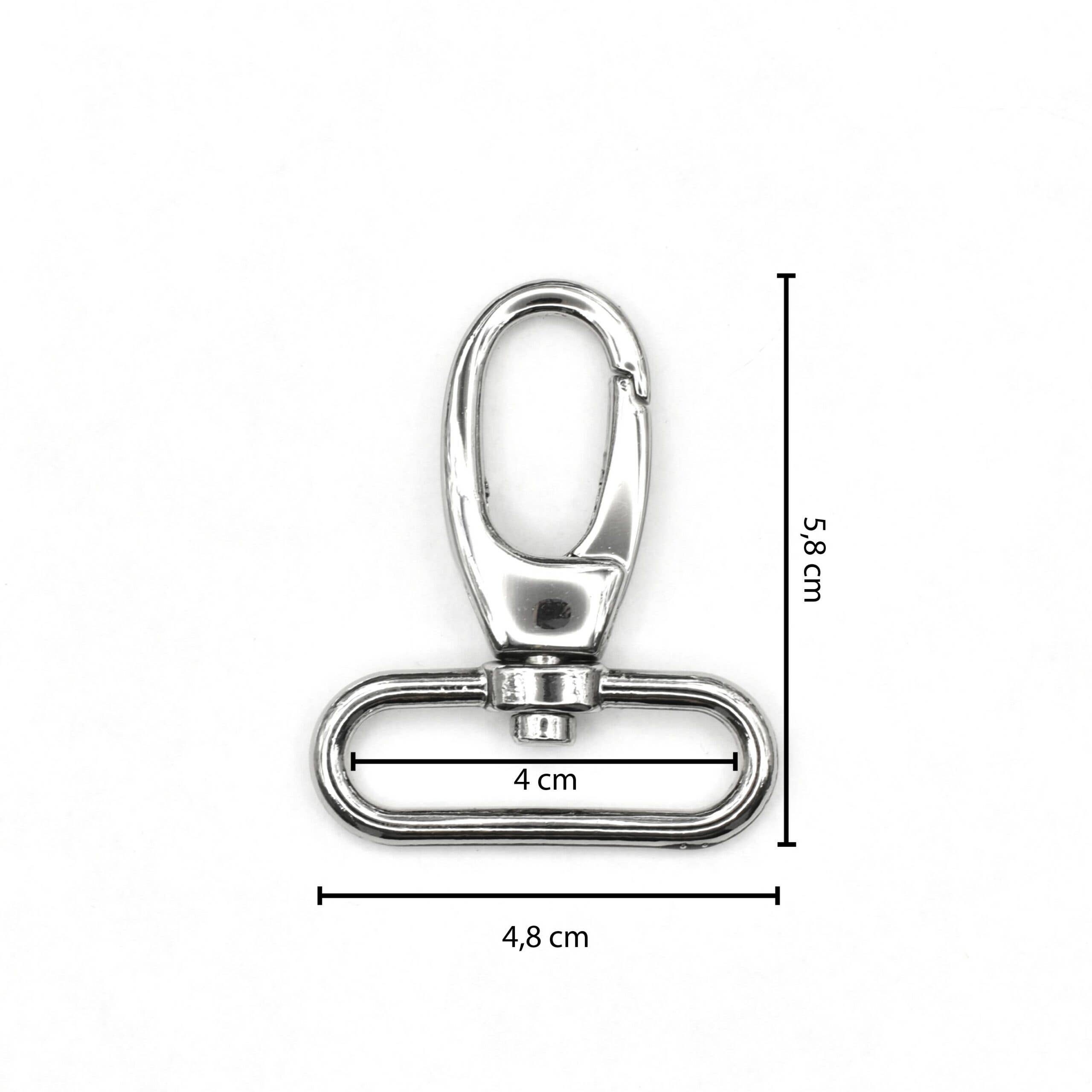 Gifa Accessori - Wholesale Clasp - 4 cm snap hooks item 27961