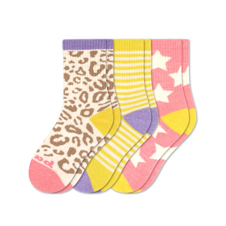 Pacas - Wholesale Socks - Kids - 3 Pack - Kids' Crew Pacas Socks25