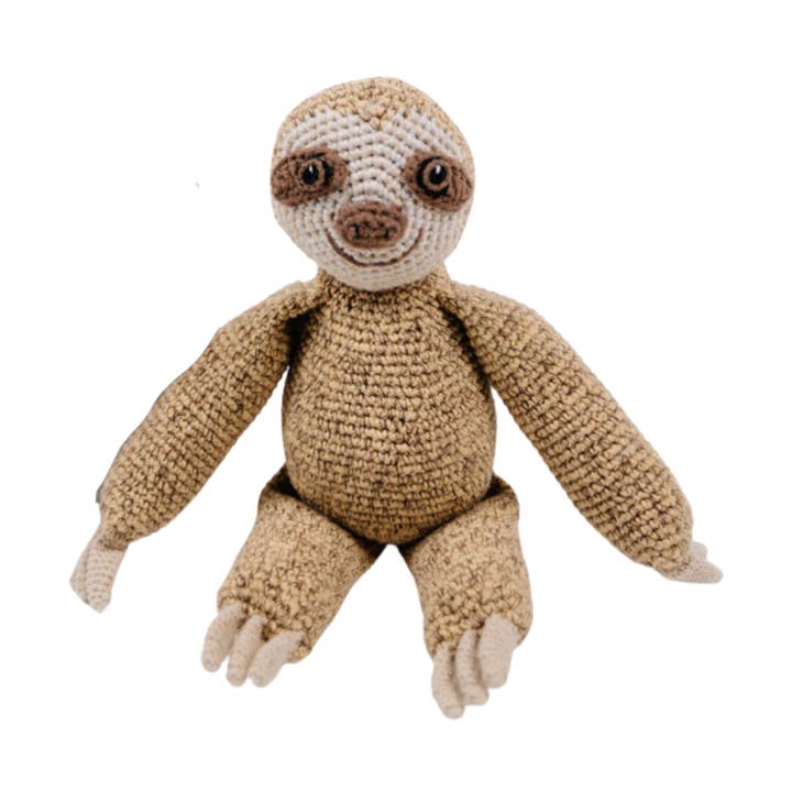 Ace the Sloth, une peluche en coton biologique pour la vente par BEBEMOSS, LLC
