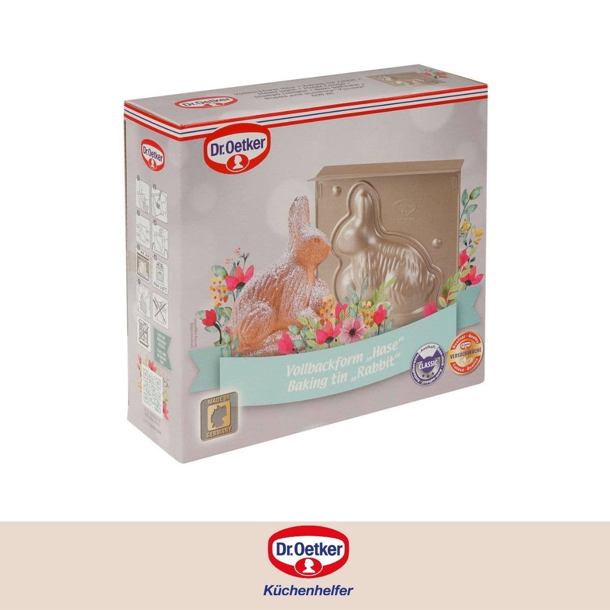 Zenker - Wholesale Cake Decorating Kit - Dr.Oetker 600 ml 3D Easter Bunny Cake Mold6