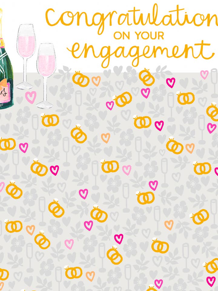 CORAÇÕES DE CHAMPANHE DE NOIVADO por atacado de Paper Salad