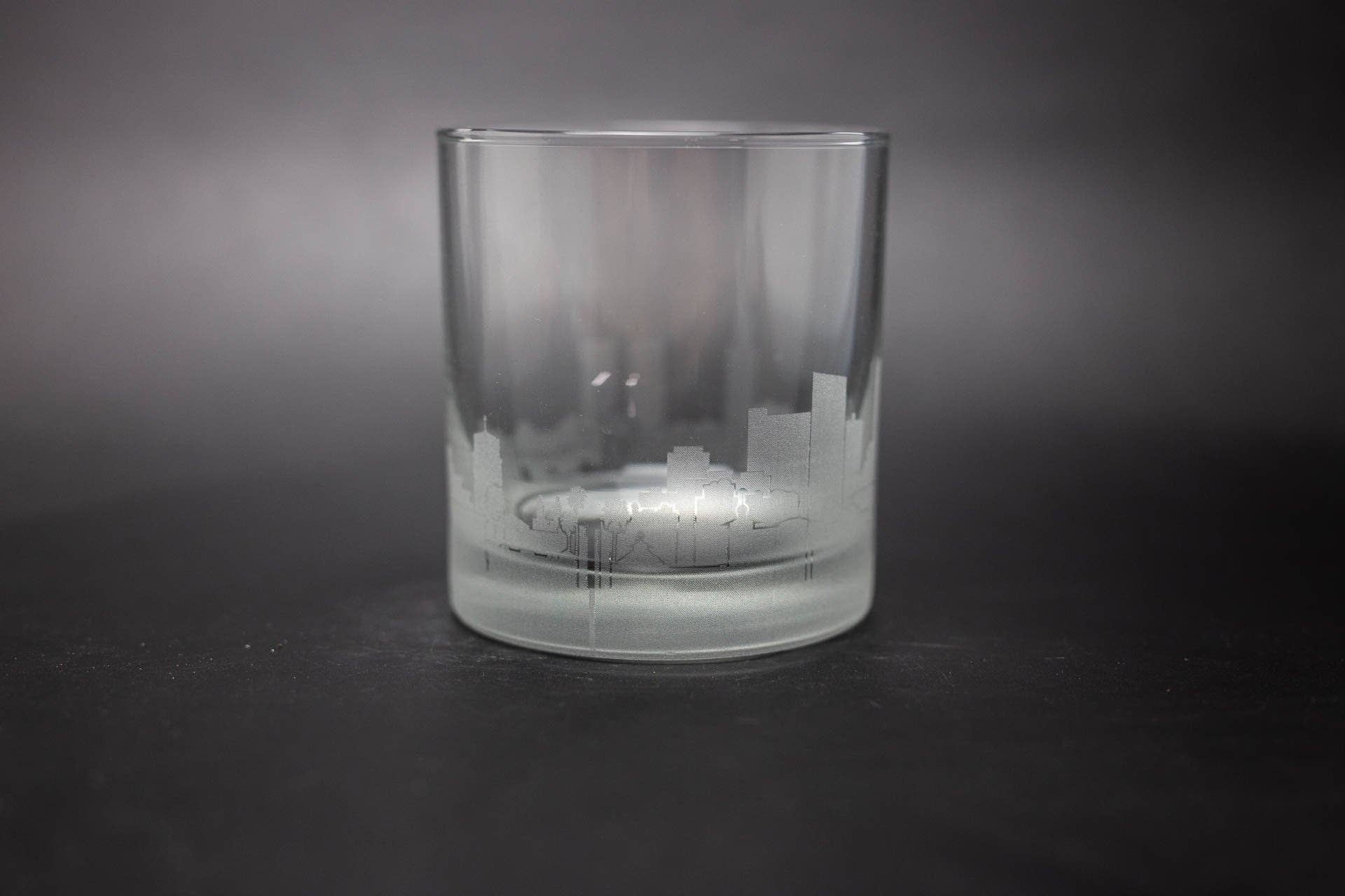 Urban & Etched - Vendita all'ingrosso Bicchieri da cocktail/superalcolici - Bicchiere Skyline Rocks di Casablanca, Marocco1