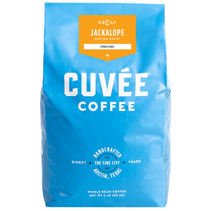 Jackalope Decaf for wholesale by Cuvée Coffee