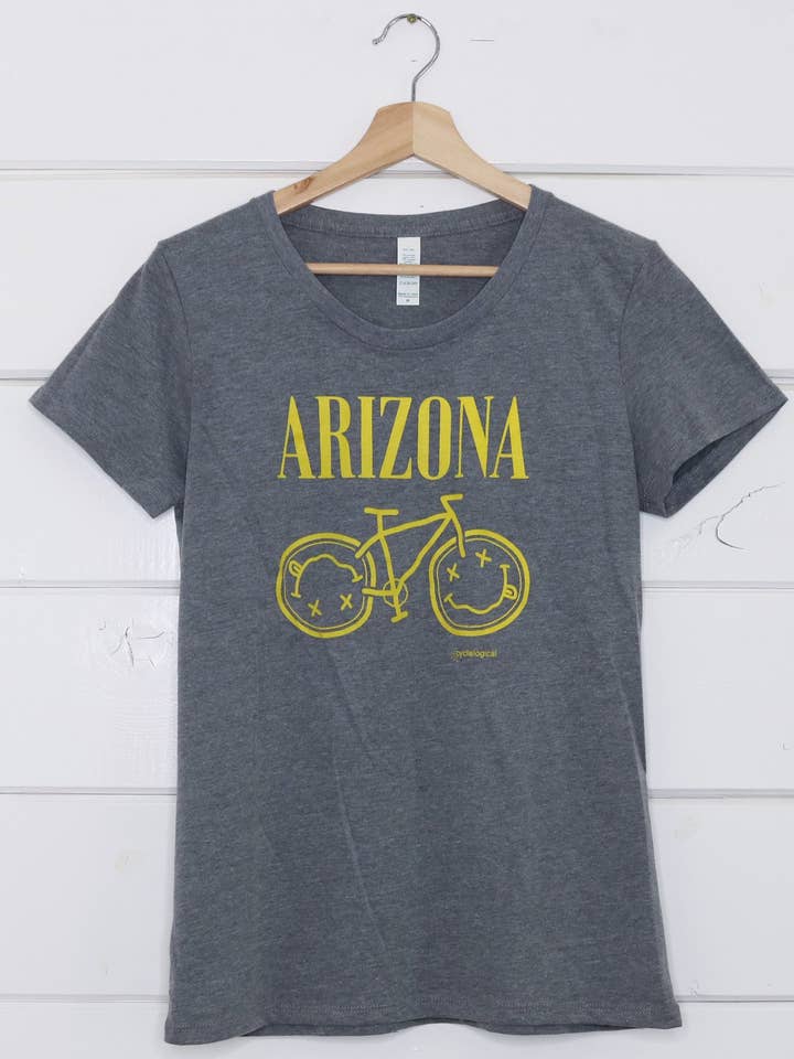 T-shirt da donna Arizona per la vendita all'ingrosso da parte di Cyclelogical