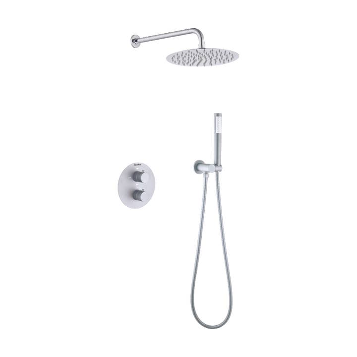 EcoRain - Wholesale Shower Head - Built-in Ava Rain Shower - Chrome