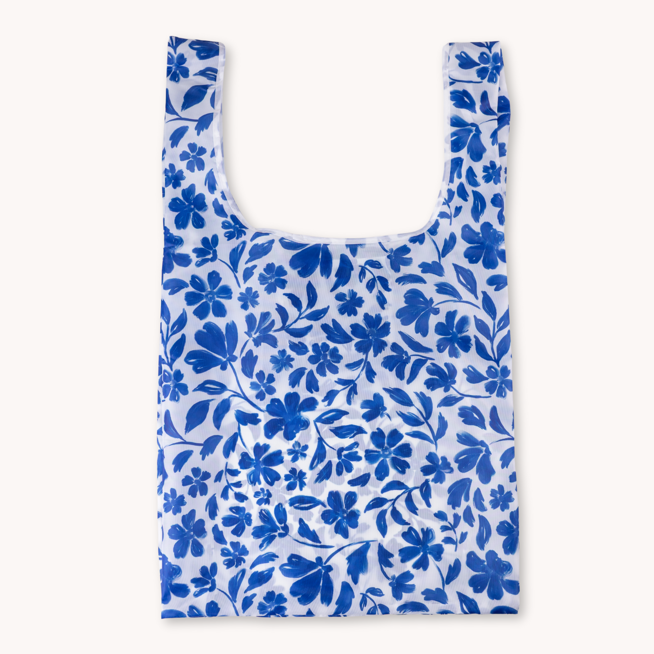 Elyse Breanne Design - Wholesale Grocery/Shopping Bag - Porcelain Floral Reusable Bag1