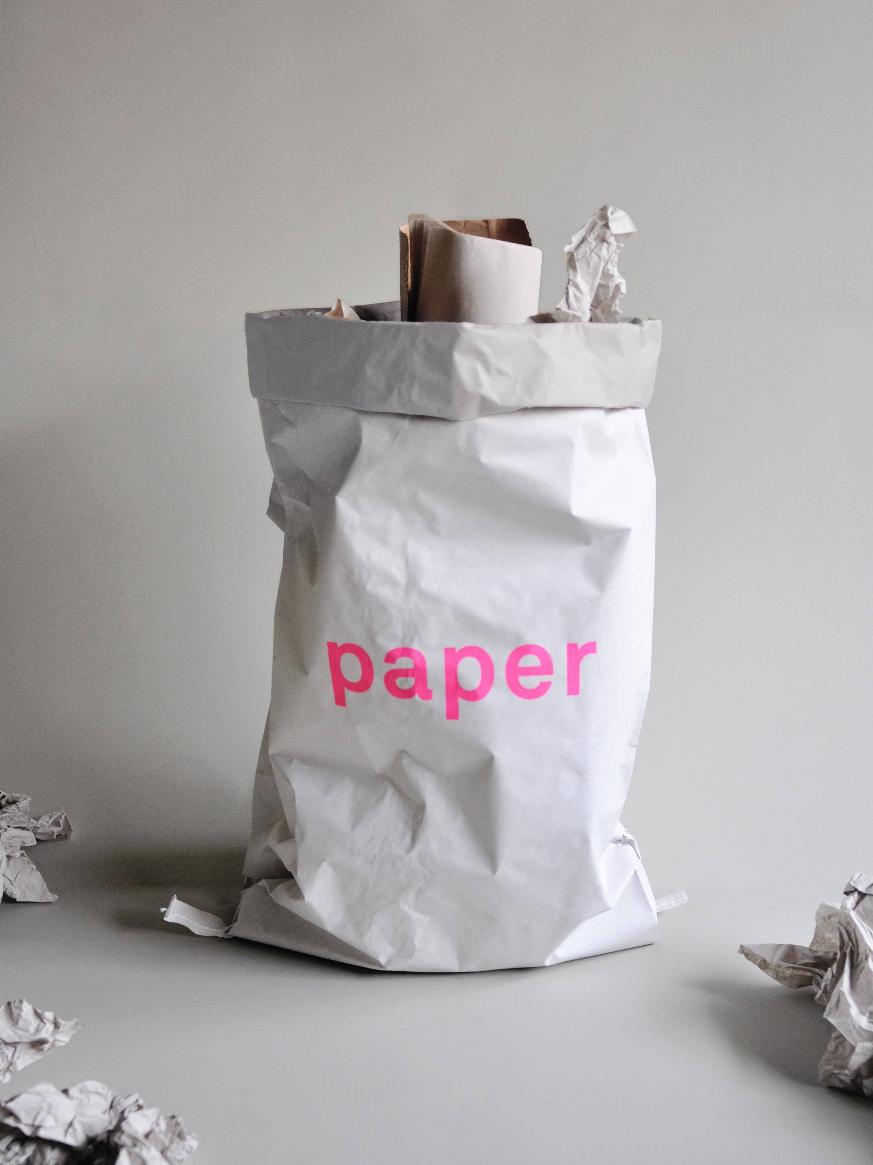 kolor - Wholesale Storage Bag - papiersack weiß / paper bag white PAPER / das ORIGINAL0
