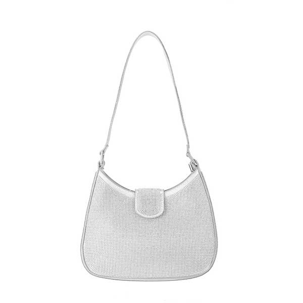 Nima Accessories Inc - Wholesale Clutch bag – women's - Ladies Rhinestone Frame Bag Clutch Evening Handbag1