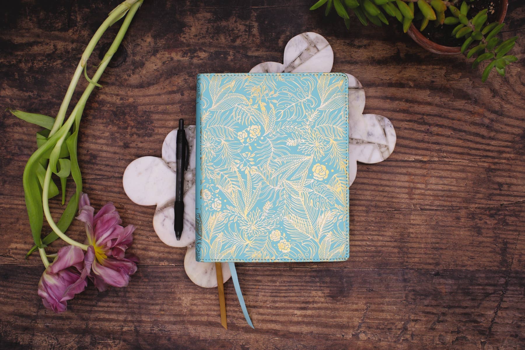 HarperCollins Christian Publishing - Wholesale Journal/Diary - NIV Journal The Word Bible For Women Leathersoft Teal/Gold1