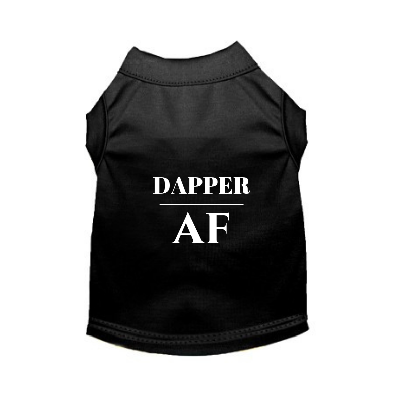 Bark Fifth Avenue - Wholesale Pet Shirt - Dog - Dapper AF Tee1