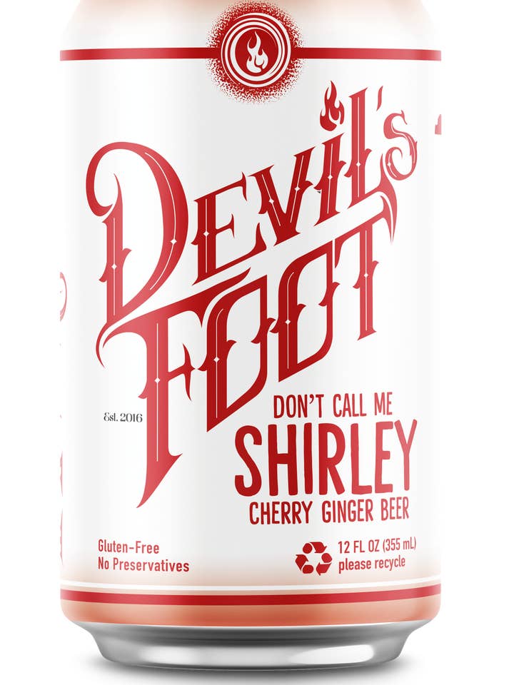 Cherry Ginger Beer (Case of 24) for wholesale by Devil's Foot Beverage Company